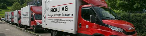 Umzugsfirma Basel: RICKLI AG